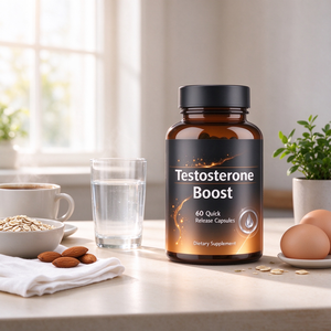Capsules de soutien naturel pour hommes : Énergie, endurance, bien-être hormonal, supplément nutritionnel et à base de plantes pour la santé - Product Image 2