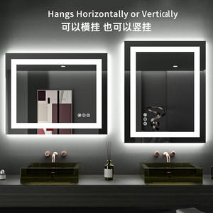 <span class=keywords><strong>Espejo</strong></span> Inteligente LED Moderno <span class=keywords><strong>para</strong></span> <span class=keywords><strong>Baño</strong></span>, Rectangular, sin Marco, con Color Ajustable, Antivaho, Retroiluminación <span class=keywords><strong>de</strong></span> Alta Definición y Grado IP44 - Product Image 3