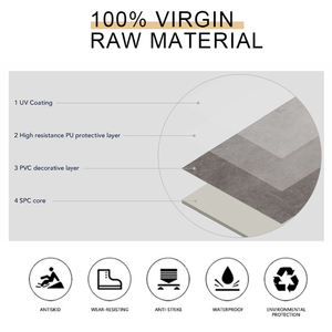 Водонепроницаемые и термостойкие стеновые панели для ванной комнаты Spc Click стеновые панели - Product Image 3