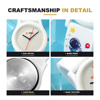 Montre à quartz SKMEI 1880 de luxe, nouveau boîtier en ABS, bracelet en silicone, résistante à l'eau 5 BAR, cadran analogique, cristal en résine, sport et mode pour enfants
