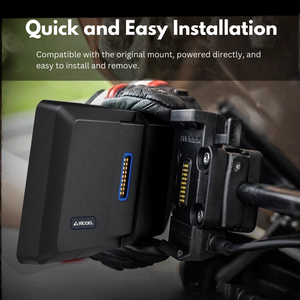 CarPlay para Motocicleta, Pantalla Táctil IPS de 6 Pulgadas Desmontable, Navegador para Moto con Android Auto - Product Image 6