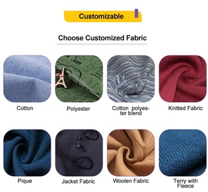 Completo da jogging da uomo personalizzato in cotone traspirante due pezzi con giacca a vento e pantaloni con cerniera - Product Image 5