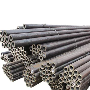 astm a252 black painted alloy carbon steel small diameter 45# 20# thick-walled seamless and welded carbon steel pipe d219*6.0