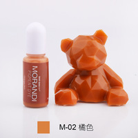 24 Couleurs Pigment Liquide à Base d'Huile Hautement Concentré pour Résine Époxy, Colle AB, Résine Cristalline, DIY, Vente Directe, Teinture Transfrontalière