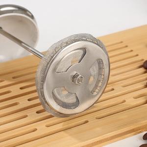 Cafetera de <span class=keywords><strong>prensa</strong></span> <span class=keywords><strong>francesa</strong></span> de 600ML para uso doméstico, cerveza manual de vidrio con taza de espuma de <span class=keywords><strong>leche</strong></span> filtrada para café y té - Product Image 5