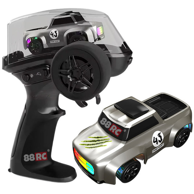 88RC K10 1/64 Small Scale Rc Car Hobby Racing Off-road Vehicle,Mini Drift Rc Racing Car,Mini Desktop Rc High Speed Drift Car