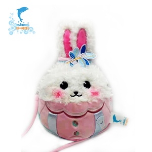 Personalizado suave de dibujos animados de peluche de <span class=keywords><strong>conejo</strong></span> bolsa de la escuela - Product Image 3