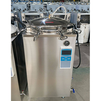 Autoclave vertical à contre-pression de haute qualité 100L, stérilisateur à retorte pour aliments en bouteille/en conserve/en sachet