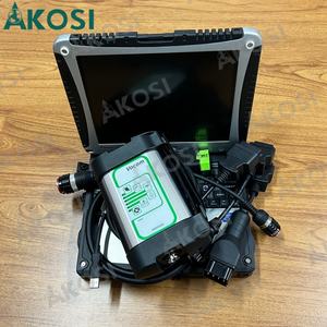 Nouvel adaptateur OBD2 Vocom 88890300 pour outil de diagnostic Vocom, scanner OBD, diagnostic de camions et d'excavatrices 24V + ordinateur portable CF19 - Product Image 4