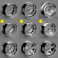BJXL Jante forgée monobloc 15-24 pouces Beadlock 5x114.3 5x130 6x139.7 C8 C10 Nouvelle avec déport de 40mm pour Benz pour BMW Jante Drag