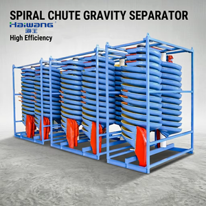 Séparateur spiralé haute efficacité pour la séparation humide par gravité, machine de <span class=keywords><strong>classification</strong></span> des particules de minerai pour l'exploitation minière et la construction, en PRV haute performance - Product Image 5