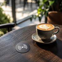 Pegatina NFC de Acrílico Personalizada con Recopilación de Reseñas para Redes Sociales para Tiendas