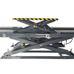 Elevador de tijera hidráulico para autos Tusite TJST-8235 para reparación en garajes - Product Image 1