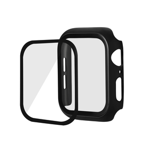 CAOWTAN Verre + PC Couverture Complète pour IWatch 7 Cas 45mm 41mm pour IWatch Cas Accessoires Protecteur D'écran pour <span class=keywords><strong>Apple</strong></span> <span class=keywords><strong>Watch</strong></span> Série 7 - Product Image 4
