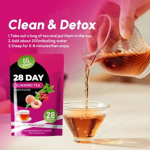 Vitahealthy OEM/ODM Thé minceur naturel 28 jours <span class=keywords><strong>sans</strong></span> <span class=keywords><strong>sucre</strong></span> saveur pêche pour adultes, favorise la <span class=keywords><strong>perte</strong></span> <span class=keywords><strong>de</strong></span> <span class=keywords><strong>poids</strong></span>, améliore la digestion et booste l'énergie - Product Image 5