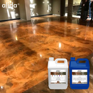 Rivestimento per Pavimenti in Resina Epossidica Trasparente di Alta Qualità, Resistente ai Raggi UV, Bicomponente, Adesivo Liquido e Sigillante, Prodotto <span class=keywords><strong>Alida</strong></span> - Product Image 5