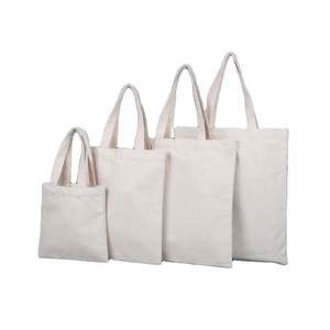 Bolsas de Compras Personalizadas por Sublimación, Mini, Moradas, Blancas y Negras, de Algodón Grueso, Bolsas de Tela Lisas con Bolsillos - Product Image 2