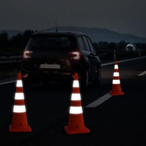 Roadhero 36 Inch Phản Quang Cổ Áo <span class=keywords><strong>4</strong></span> Gói Đóng Mở An Toàn Giao Thông <span class=keywords><strong>Cones</strong></span> Đa Mục Đích Pop-up Orange <span class=keywords><strong>Cones</strong></span> Cho Lái Xe - Product Image 6
