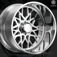 Jantes en alliage forgé DW 20 22 24 26 28 pouces, jantes profondes pour pick-up et SUV, polies, 8x170 8x180 6x139.7 pour GMC Sierra 1500 2500
