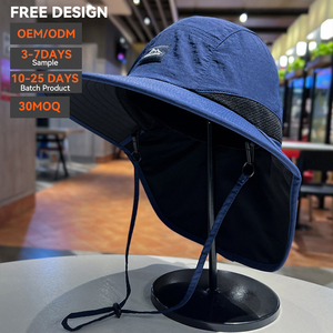 Custom Logo Outdoor <b>Bucket</b> <b>Hat</b> Cotton Fishing Sun <b>Hat</b> Foldable Travel Hiking Casual Summer Soft Premium Quality <b>Men</b> <b>Bucket</b> <b>Hat</b> - Product Image 5
