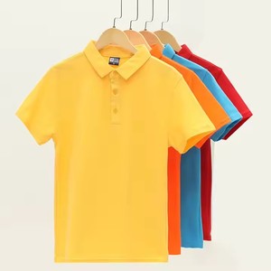 Polos de marca para hombre, ropa deportiva informal de manga corta de algodón con estampado personalizado - Product Image 1