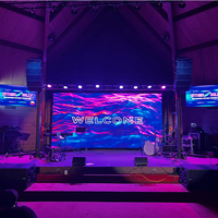 Écran LED géant imperméable pour scène, panneau mural vidéo LED P2.6 P3.9, écran de location pour concert en plein air, affichage LED