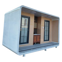 Assemblage rapide de maison de conteneur en acier de couleur résidentielle d'installation facile simple pour les maisons préfabriquées imperméables d'utilisation d'hôtel