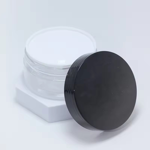 Wholesale 8oz <b>Plastic</b> Cosmetic Cream Scrub <b>Jars</b> 250g White Cap Empty <b>Jars</b> with Lids for Body Scrub - Product Image 6