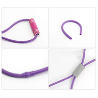 Bande d'exercice portable en TPE à haute élasticité en forme de figure 8 pour adultes, équipement de fitness à domicile, musculation, yoga, entraînement des bras