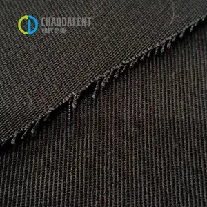OEKO-TEX100 Eco-friendly tingido e endurecimento agente bambu poliéster tecido para vestuário