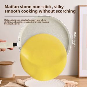 Aluminum Composite Multi-Layer Sole Lasagna Pancake Fruit Baking Frying <b>Pan</b> Muffin <b>Pan</b> Maifan Stone Non-Stick - Product Image 2