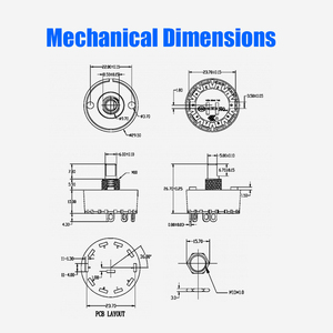 Beelee Công Tắc Xoay Tròn 3A 250VAC Công Tắc Xoay <span class=keywords><strong>3</strong></span> Vị Trí Cho Bộ Chọn Máy Xay Sinh Tố - Product Image 6