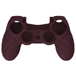 For Wine Red Eco-friendly Silicone & Plastic Thumb Analog Stick Protective Shell Case for Slim/Pro <b>Controller</b> - Product Image 2