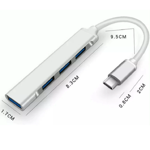 3.0 USB Typ-C Hub Splitter Dockingstation 4-in-1 OTG Hub Adapter Anschluss Bestseller USB-Stick - Product Image 5