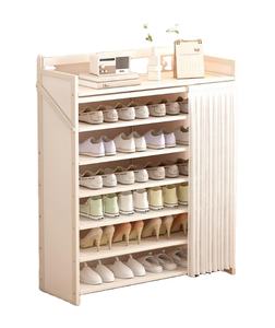 Armoire à chaussures en bois sans installation armoire à chaussures <span class=keywords><strong>pliante</strong></span> étagère à chaussures d'entrée - Product Image 1