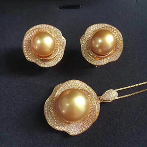 S925 Silver DIY Pearl <b>Accessories</b> Empty Fried Dough Twists Pendant Earrings for Party & <b>Wedding</b> Fashion 9249 - Product Image 3