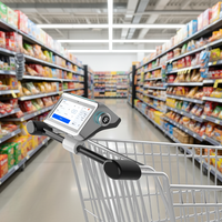 Fabricant de chariots intelligents, chariot de courses intelligent, terminal de paiement en libre-service, conception personnalisée OEM ODM, certifié CE RoHS