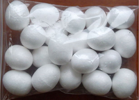 Œufs en polystyrène blanc toutes tailles (2,5-30 cm) pour décorations de Noël, mariages, maison, Saint-Valentin, et projets DIY pour enfants
