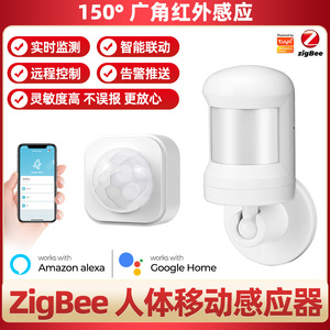 Détecteur de mouvement PIR à infrarouge Zigbee pour la domotique intelligente avec contrôle par application et interrupteur - Product Image 5