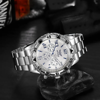 Montres Homme de Marque de Luxe pour la Mode Masculine, Montre-Bracelet Simple et de Haute Qualité, en Acier Inoxydable, Affaires, Sport, pour Homme