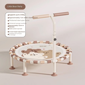<span class=keywords><strong>Trampoline</strong></span> pour enfants de haute qualité pour usage domestique avec filet de sécurité, mini <span class=keywords><strong>trampoline</strong></span> d'intérieur pour bébé - Product Image 3