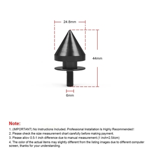 Universal Spike Quick Release Fasteners for Car Bumper Trunk Hatch Lids Aluminum Release Fastener - Product Image 2