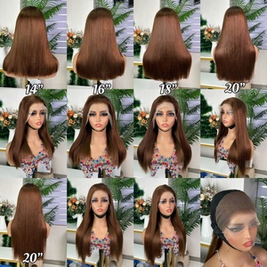Wholesale Price Vietnamese Hair Hot Selling 13x4 <b>Bob</b> <b>Wig</b> Super Double Drawn Hair 100% Human Hair - Product Image 6