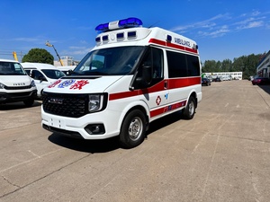 Ambulance de transport à haute puissance, à transmission manuelle, à toit moyen-haut, à essieu court, neuve, diesel, pour les secours médicaux d'urgence - Product Image 4