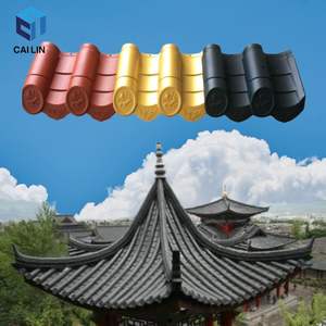 Tuile de style français écologique de haute qualité au meilleur prix, idéale pour restaurer l'architecture traditionnelle Tuiles de toit antiques rustiques - Product Image 4