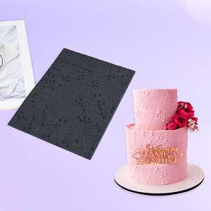 Tapis <span class=keywords><strong>d</strong></span>'impression en silicone grande taille pour fondant, avec textures <span class=keywords><strong>d</strong></span>étaillées de grain de bois, pour recouvrir des gâteaux entiers - Product Image 1