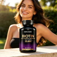 Compléments alimentaires en capsules de biotine et de collagène OEM |   Compléments beauté à la kératine |   Marque privée |   Ventes directes d'usine