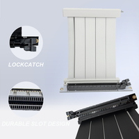 Câble d'extension Riser PCIe 4.0 x16 KBQCONN de haute qualité, durable, prix usine, expédition rapide