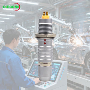 Connecteur étanche IP68 à verrouillage automatique Push-Pull série B FGG pour l'aérospatiale et les drones - Product Image 1