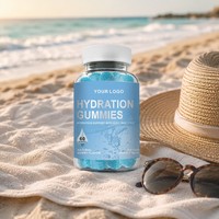 Gummies d'hydratation OEM au complexe 5 électrolytes naturel au goût de carotte violette pour une énergie durable et un équilibre hydrique
